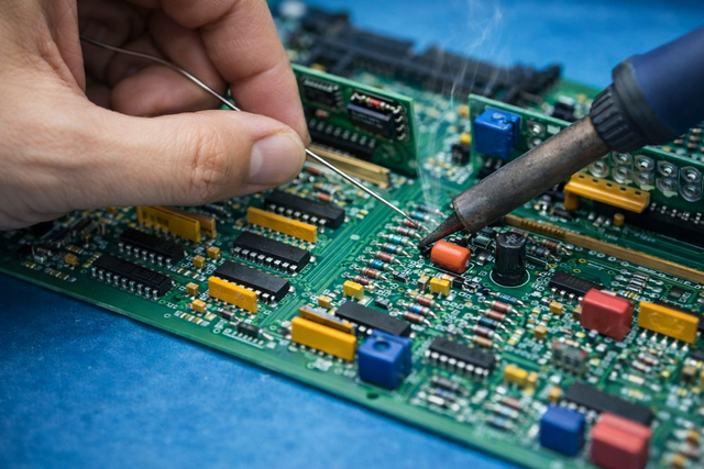 Naprawa elektroniki przemysłowej i falowników